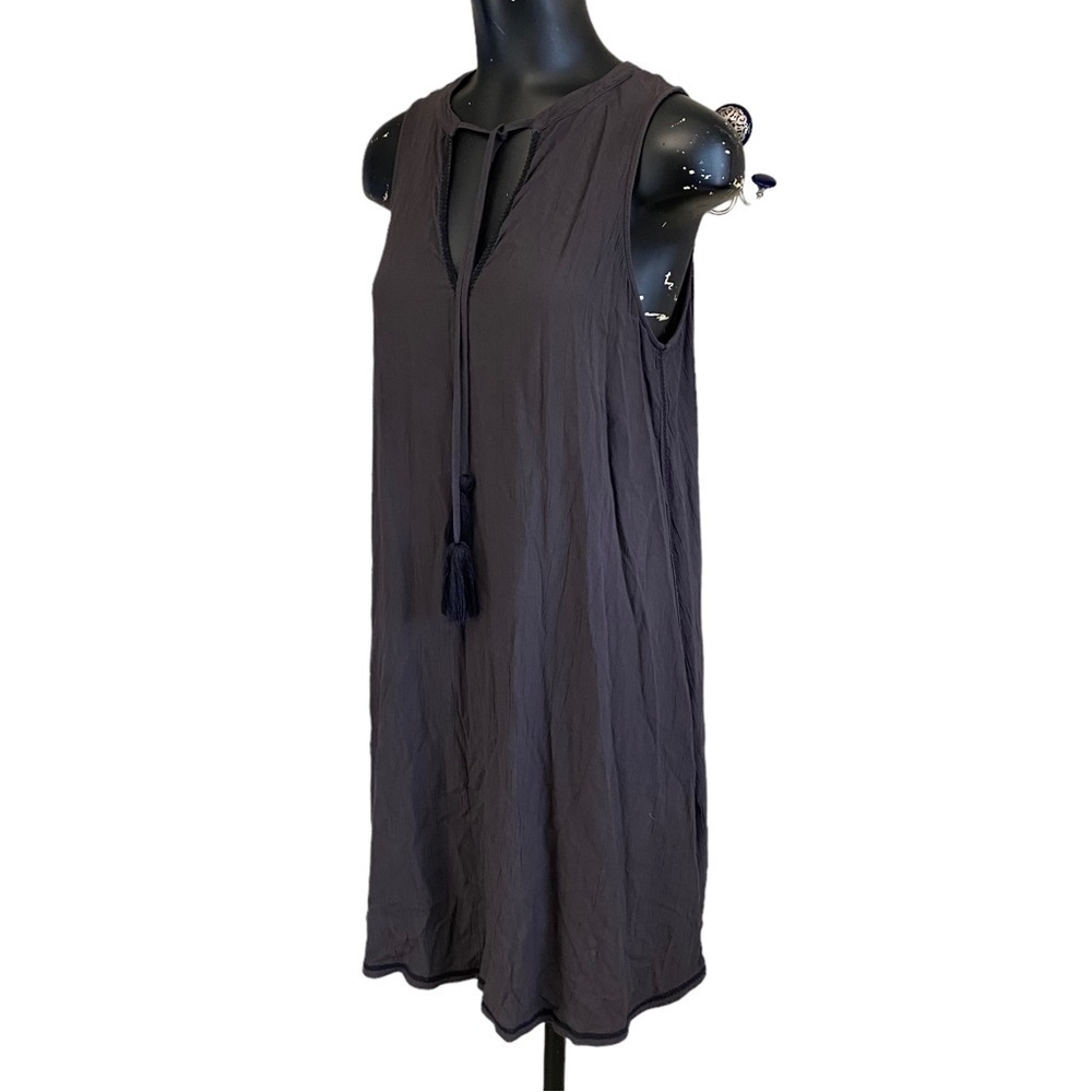Lou & Grey Dark Gray Aline Casual Dress - Picture 3 of 7